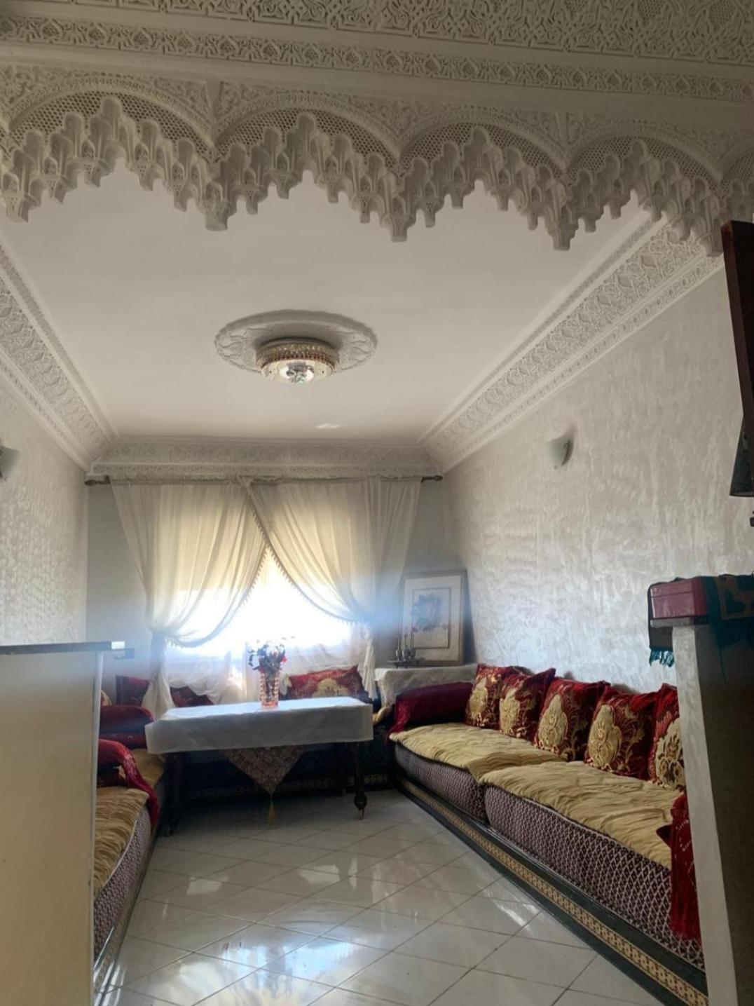 Adorable Apartamento A 8 Min Del Aeropuerto De Casablanca,Wifi Ultra Rapido Y Parking Gratis Derroua Eksteriør billede